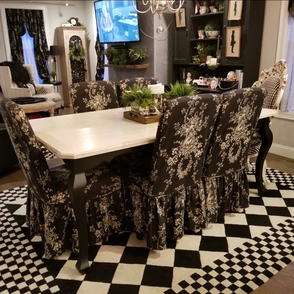 Waverly Country Toile *Draperies * Parson Slip Covers - Picture 7 of 10